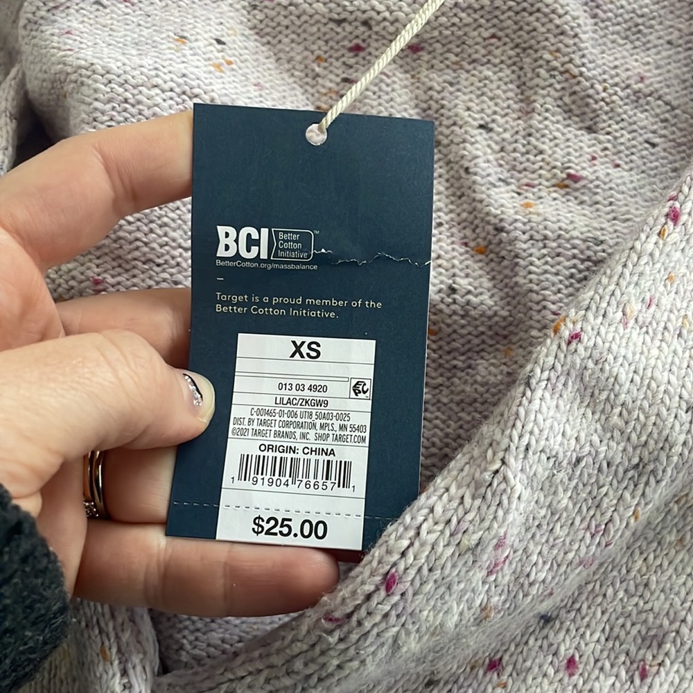 Target Universal Threads Button-Front Grandpa Cardigan size S NWT NBW - Picture 4 of 4